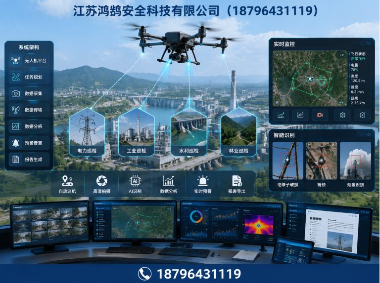 唐山无人机巡检系统展示图